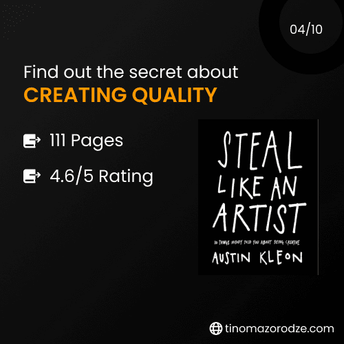 Steal Like an Artist