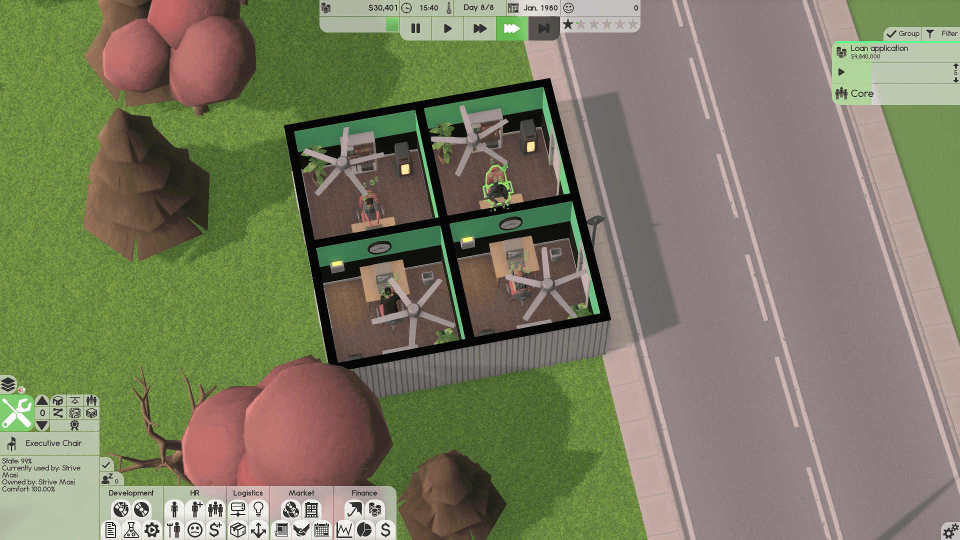 Starter Building in Software Inc (less than 90K)